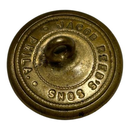 Antique Authentic Alabama State Officer Coat Confederate Civil War Button - Image 4