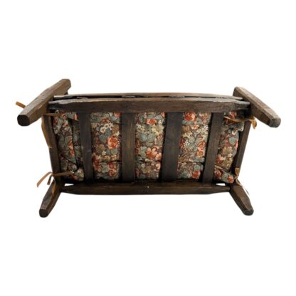 Antique Hand Made Folk Art Slate Doll Bed - Image 8
