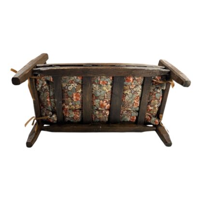 Antique Hand Made Folk Art Slate Doll Bed - Image 9