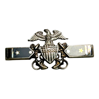 Vintage WW2 Sterling Silver USN Officer Eagle Pin
