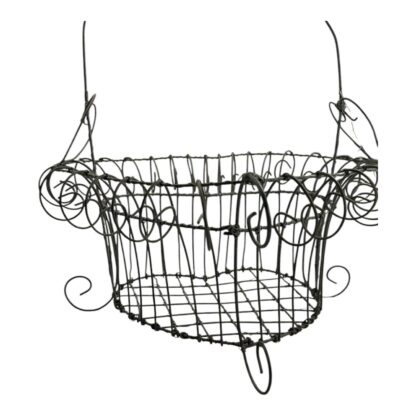Vintage Heart Shaped Wire Basket Owned by Martha Stewart at Turkey Hill Kitchen - Image 5