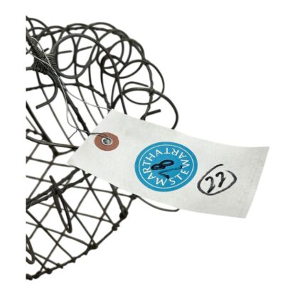 Vintage Heart Shaped Wire Basket Owned by Martha Stewart at Turkey Hill Kitchen - Image 7