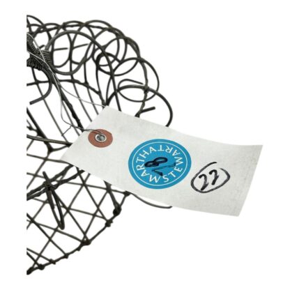 Vintage Heart Shaped Wire Basket Owned by Martha Stewart at Turkey Hill Kitchen - Image 8