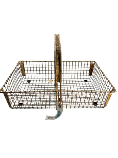 Vintage Wire Shopping Basket Owned by Martha Stewart at Turkey Hill Kitchen - Image 2