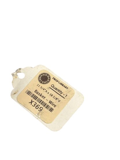 Vintage Wire Shopping Basket Owned by Martha Stewart at Turkey Hill Kitchen - Image 5