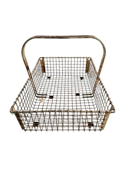 Vintage Wire Shopping Basket Owned by Martha Stewart at Turkey Hill Kitchen - Image 8