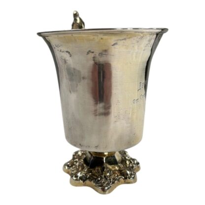 Vintage Sterling Silver USSR Russian Sport Trophy Cup - Image 8