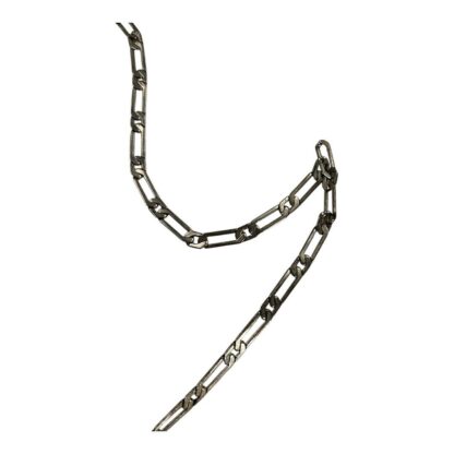 Vintage Lucky LooLoo Sterling Silver Floral Design Necklace - Image 5