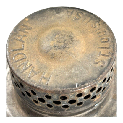Vintage MO. PAC Handlan St. Louis  Railroad Lantern with Red Globe - Image 5