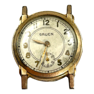 VINTAGE Ladies Gruen Art Deco Watch Gold Filled - Running 15 Jewel