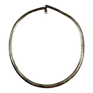STERLING SILVER 925 ITALY 18" SOLID INTERLOCKING CHAIN NECKLACE 30 Grams
