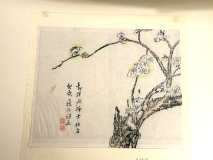Antique Chinese Li Weng Chi Yu Mustard Seed Garden Print - Image 5