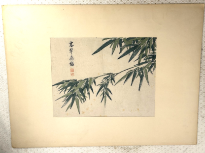 Antique Chinese Li Weng Chi Yu Mustard Seed Garden Print - Image 2