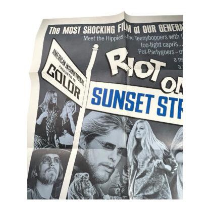 Vintage Riot On Sunset Strip Movie Poster - Image 3