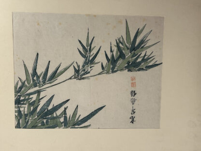 Antique Chinese Li Weng Chi Yu Mustard Seed Garden Print - Image 5
