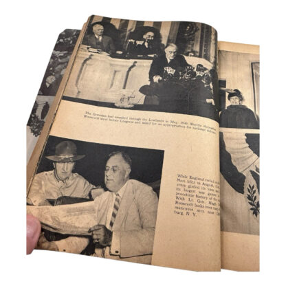 Vintage 1945 President Roosevelt Photograph Album - Image 10