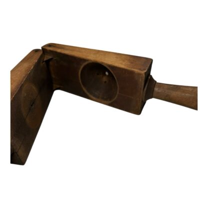 Antique Wooden Treenware Lemon Press - Image 9