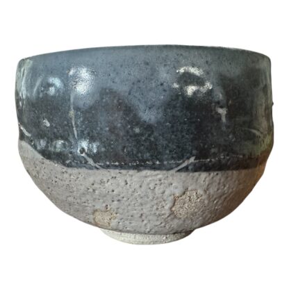 Vintage Japanese Studio Pottery Abstract Matcha Tea Bowl (Makoto Yabe) - Image 5