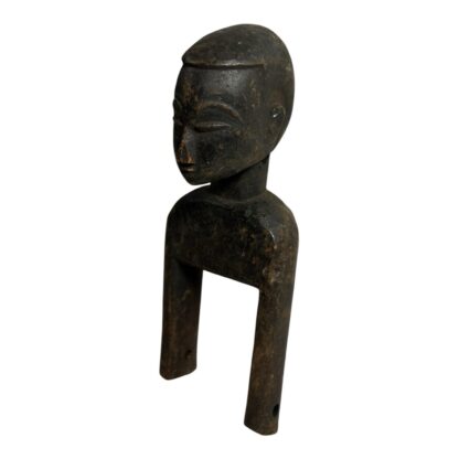 Antique Hand Carved African Baule Tribal Art Heddle Pulley - Image 4
