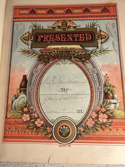 Antique Oversize Leather Bound Family Bible - Image 7