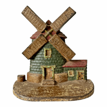Antique Hubley Windmill Cast Iron Doorstop (#10)