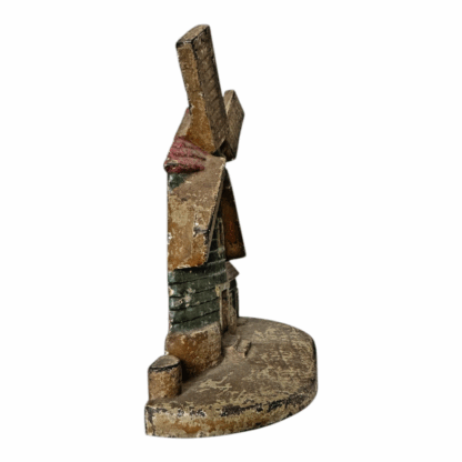 Antique Hubley Windmill Cast Iron Doorstop (#10) - Image 5