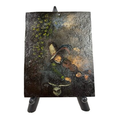 Antique 17th Century Dutch School Oil Painting on Metal - Man playing Violin - Image 2