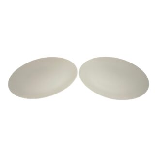 Vintage Eva Zeisel Museum White Castleton China Set of Two Large Dinner Plates