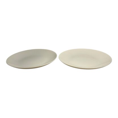 Vintage Eva Zeisel Museum White Castleton China Bread Plates Set of Two