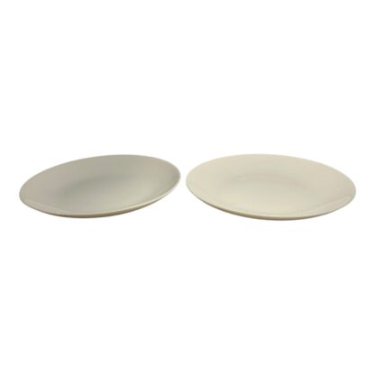 Vintage Eva Zeisel Museum White Castleton China Bread Plates Set of Two - Image 2