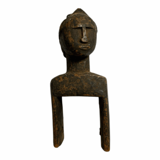 Antique Hand Carved African Baule Tribal Art Heddle Pulley