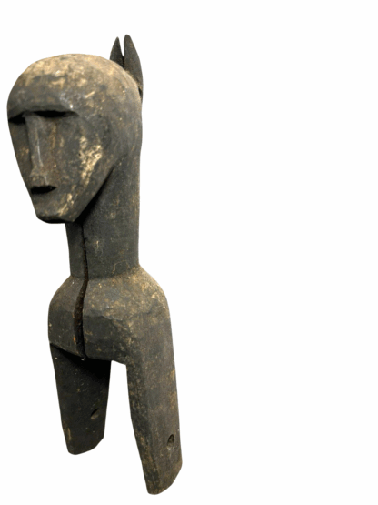 Antique Hand Carved African Baule Tribal Art Heddle Pulley - Image 3