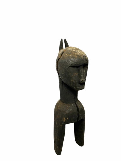 Antique Hand Carved African Baule Tribal Art Heddle Pulley - Image 5