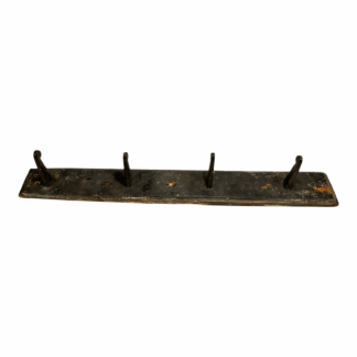 Antique Primitive Folk Art Farmhouse Coat Hanger