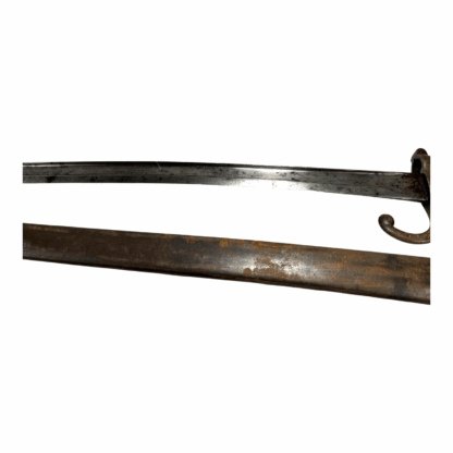 Antique French Model 1866 Chassepot St. Etienne Bayonet Sword Matching Scabbard - Image 4