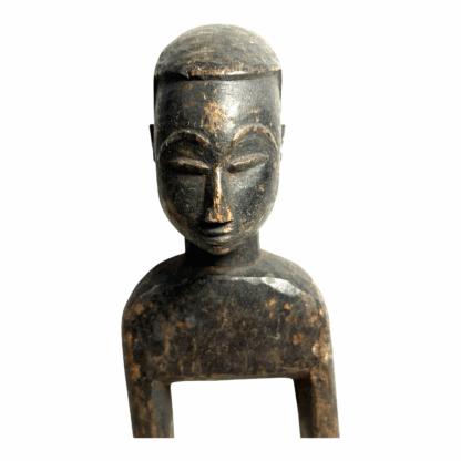 Antique Hand Carved African Baule Tribal Art Heddle Pulley - Image 3