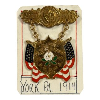Patriotic Order of Sons of America Washington Camp Medal