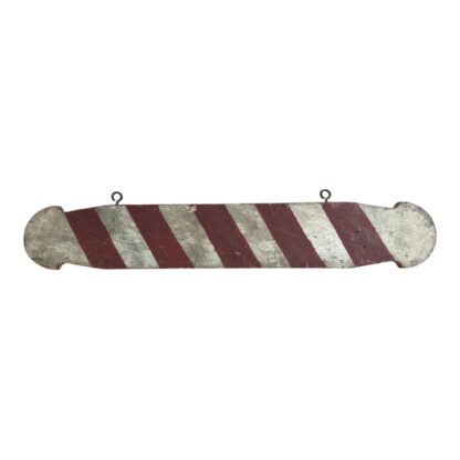 Antique Double Sided Barbershop Barber Pole Hanging Advertising Trade Sign - Image 2