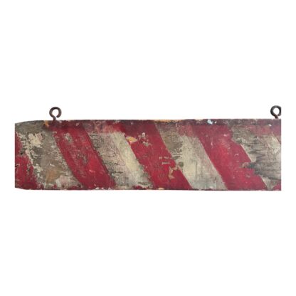 Antique Double Sided Barbershop Barber Pole Hanging Advertising Trade Sign - Image 4