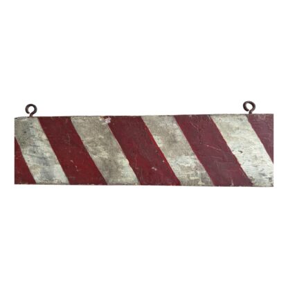 Antique Double Sided Barbershop Barber Pole Hanging Advertising Trade Sign - Image 12
