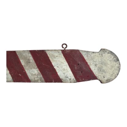 Antique Double Sided Barbershop Barber Pole Hanging Advertising Trade Sign - Image 13