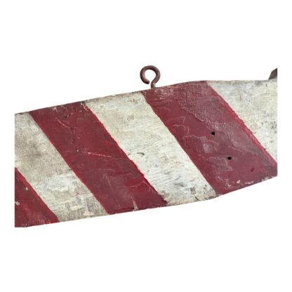 Antique Double Sided Barbershop Barber Pole Hanging Advertising Trade Sign - Image 15