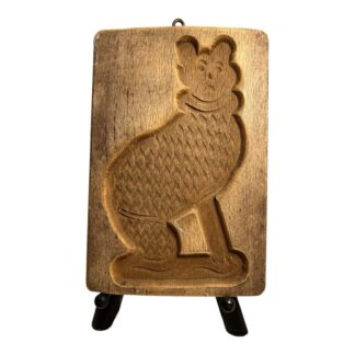 Antique Springerle Speculaas Ginger Bread Folk Art Cookie Stamp Mold