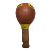 Antique Native American Gourd Rattle with Feathers - Image 3