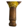 Antique Native American Gourd Rattle with Feathers - Image 5