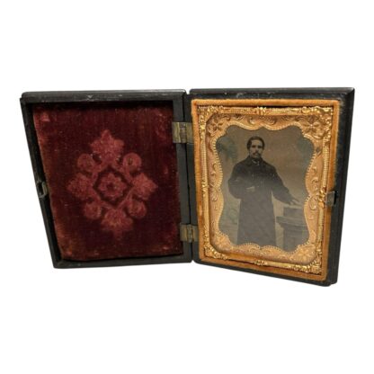 Antique Going to Market Thermoplastic Case with Preacher Ambrotype - Image 5
