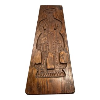 Antique Springerle Speculaas Ginger Bread Folk Art Cookie Stamp Mold