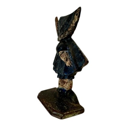 Antique Hubley Sunbonnet Sue Cast Iron Door Stop or Bookend - Image 2