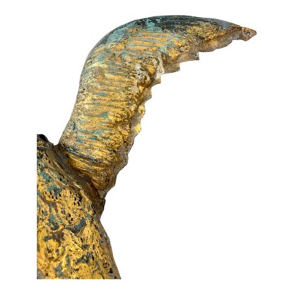 Antique Americana Handmade Rustic Gold Gilt Eagle Weathervane - Image 13