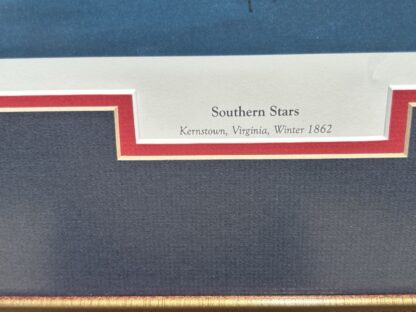 Vintage Civil War Print Southern Stars Kernstown VA 1862 (Signed Mort Kunstler) - Image 8